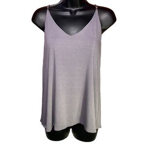 Buckle Red by BKE Women Size Small Purple Lined Strappy Tank Top V-neck